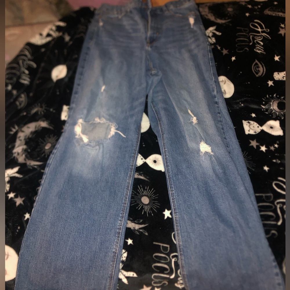 old navy wide leg size 10 tall jeans